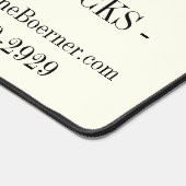 Business Artist Crafter Upload Logo Cash Stand Bureaumat (Hoek)