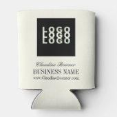 Business Artist Crafter Upload Logo Koelbox Blikjeskoeler (Achterkant)