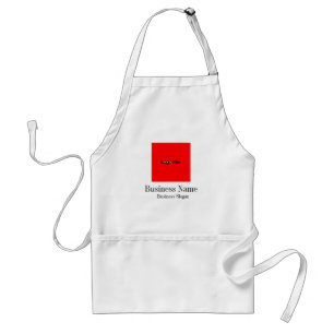 Business Artist Crafter Work Apron Standaard Schort