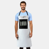 Business Artist Crafters All-Over Print Apron Schort (Gedragen)
