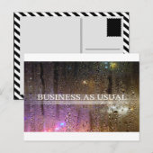 business as usual briefkaart (Voorkant / Achterkant)