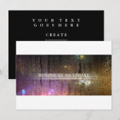 business as usual kaart (Voorkant / Achterkant)