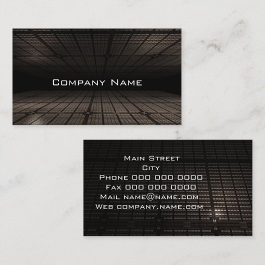 business_b visitekaartje (Voorkant / Achterkant)