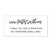 Business Bedankt | Professioneel Rubberstempel (Afrduk)