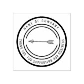 BUSINESS bedankt voor het ondersteunen van LOGO ST Rubberstempel (Afrduk)