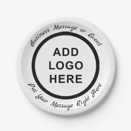 Business Birthday Wedding Afstuderen Logo Foto Papieren Bordje