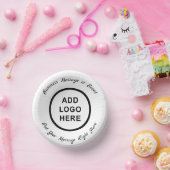 Business Birthday Wedding Afstuderen Logo Foto Papieren Kommen (Feest)