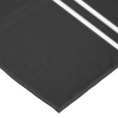 Business Black and White Script Text Sjabloon Tafelkleed (Gekanteld)