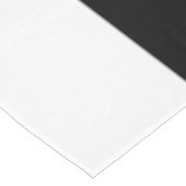 Business Black and White Text Sjabloon Tafelkleed (Gekanteld)