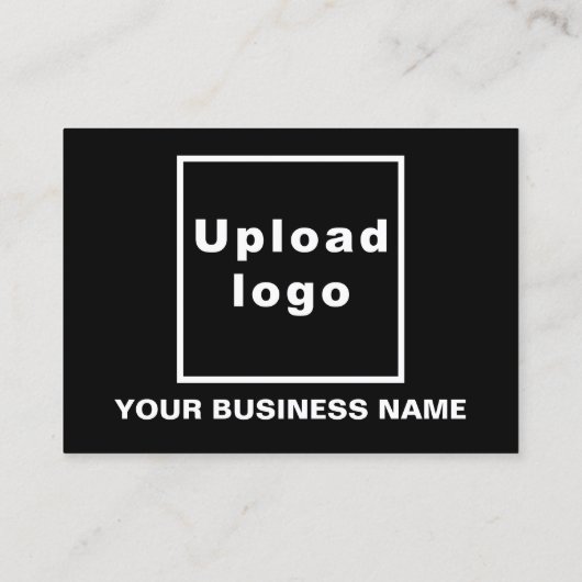 Business Black Discount Kaart Kortingskaartje (Achterkant)