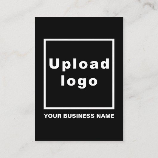 Business Black Enclosure Kaart (Achterkant)