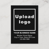 Business Black Enclosure Kaart (Voorkant)