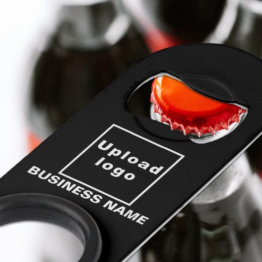 Business Black Sleutelhanger en Bottle Open Mini Flessenopener