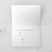 Business Blessing Invitation Kaart - U bent uitgen (Binnen)