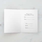 Business Blessing Invitation Kaart - U bent uitgen (Binnen)