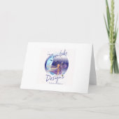 Business Blessing Invitation Kaart - U bent uitgen (Achterkant)