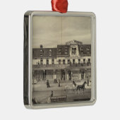 Business block, Asbury Park, New Jersey Metalen Ornament (Rechts)
