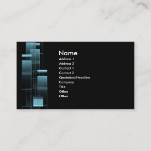 business bluebox visitekaartje