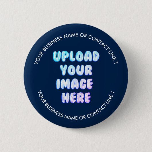 Business Brand Logo Ronde Button 5,7 Cm (Voorkant)