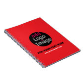 Business Branding Red Notitieboek (Rechterzijde)
