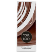 Business Brandt NO Minimum Custom Company Logo Wijn Cadeautas (Voorkant)