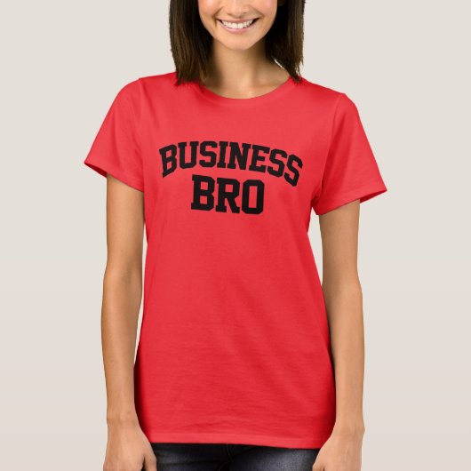 Business Bro Grappig T-shirt (Voorkant)