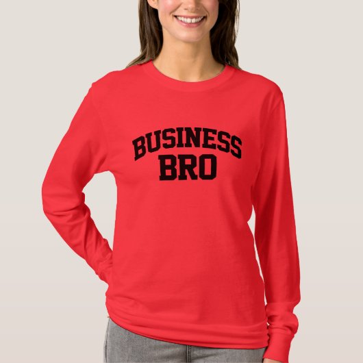 Business Bro Grappig T-shirt (Voorkant)