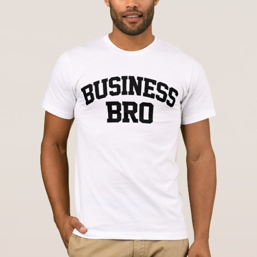 Business Bro Grappig T-shirt (Voorkant)
