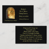 Business Busine voor Cute en Fun House en Pet Visitekaartje (Voorkant / Achterkant)