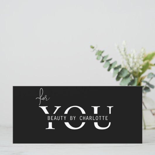 Business Cadeaubon (Staand voorkant)