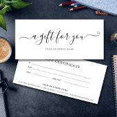 Business Cadeaubon Eenvoudig