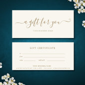 Business Cadeaubon Eenvoudig