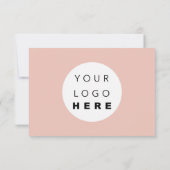 Business Cadeaubon gewoon Logo wit (Achterkant)