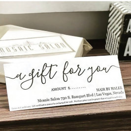 Business Cadeaubon | Gewoon recht