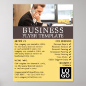Business Call, Business & Finance Adverteren Poster (Voorkant)