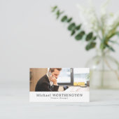 Business Call, Business & Finance Visitekaartje (Staand voorkant)