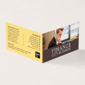 Business Call, Logo/foto, Business & Finance Visitekaartje (Buitenkant)