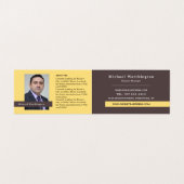 Business Call, Logo/foto, Business & Finance Visitekaartje (Binnenkant ongevouwen)