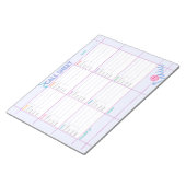 Business Call Planner & Tracking Sheet Notitieblok (Schuin)
