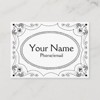 Business/Calling Card Visitekaartje