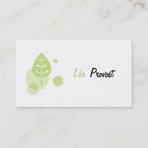 Business car - Landscape-visitekaartje Visitekaartje