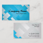 Business card - Blue Concept-visitekaartje Visitekaartje (Voorkant / Achterkant)