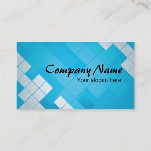 Business card - Blue Concept-visitekaartje Visitekaartje (Voorkant)