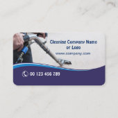 Business card for Carpet Cleaning Company Visitekaartje (Voorkant)