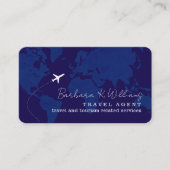 Business Card for Travel Agents Visitekaartje (Voorkant)