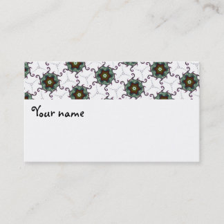 Business Card Jimette Design black brown white Visitekaartje