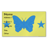 Business Card Magnet with Flag of Bady Bassit Magnetisch Visitekaartje (Voorkant)