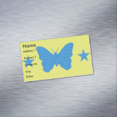 Business Card Magnet with Flag of Bady Bassit Magnetisch Visitekaartje (Voorbeeld)