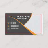Business Card online 2022, Designed Card Visitekaartje (Voorkant)