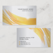 Business Card Ref_027 Visitekaartje (Voorkant / Achterkant)